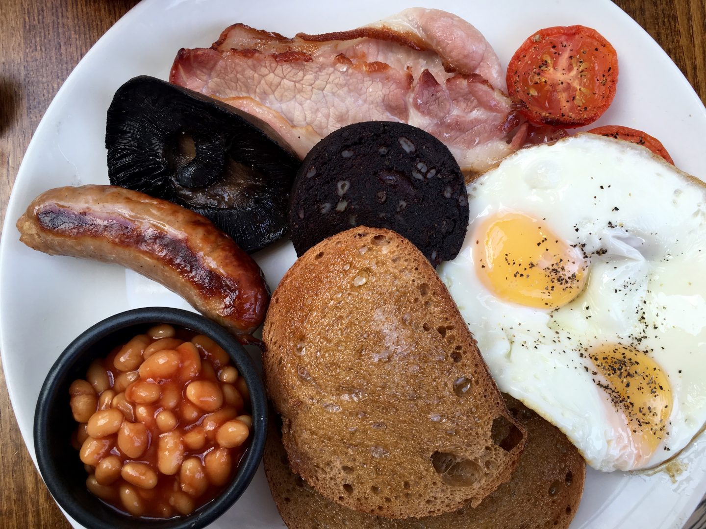 Full English Fry Up at The High Field