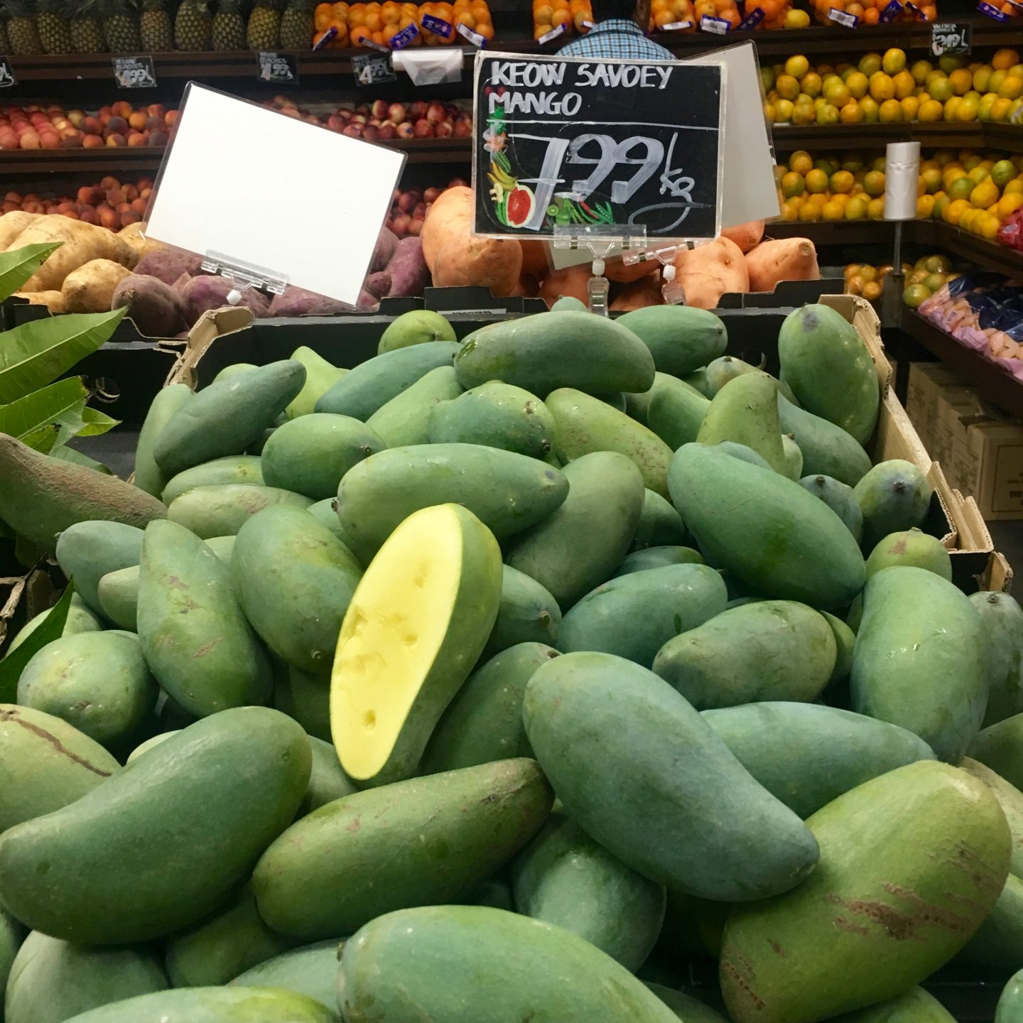 Fresh Mangoes at Footscray Market