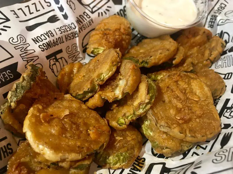 Fried Pickles at Smashburger Bath