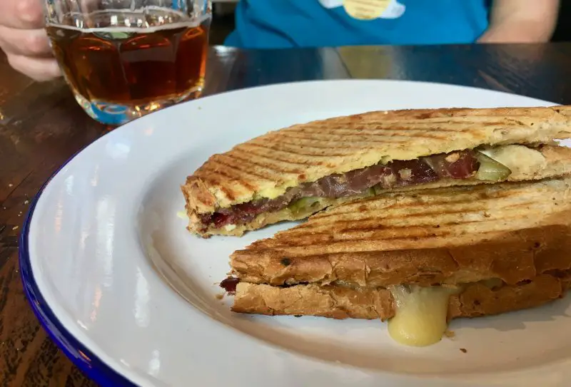 The Reuben toastie at The Cotham Arms