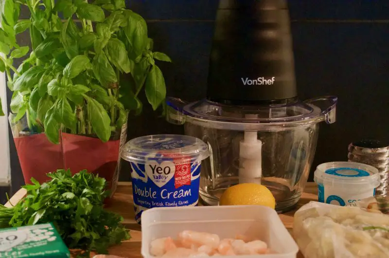 Green sauce ingredients and the VonShef