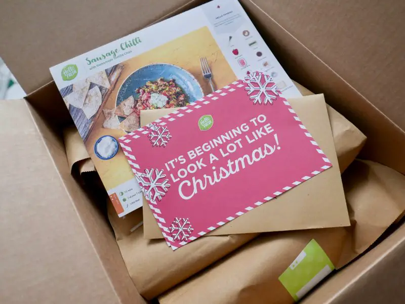 Hello Fresh at Christmas