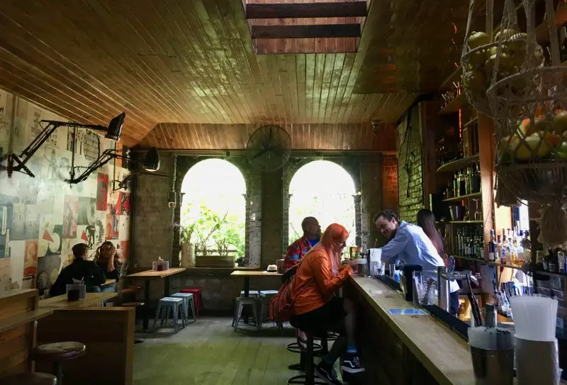 Inside Ferdydurke bar, Melbourne