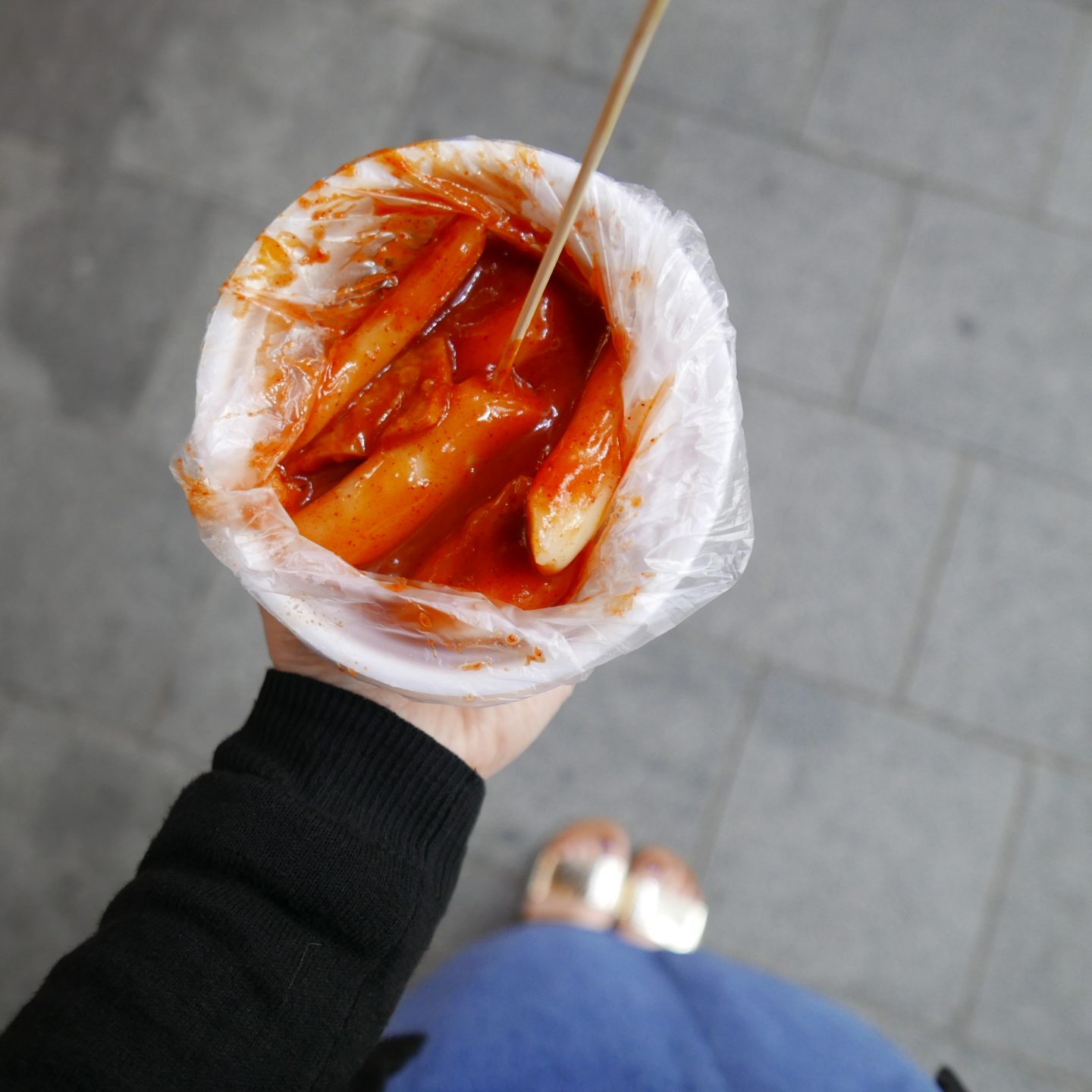 Ddeoppoki street food in Seoul