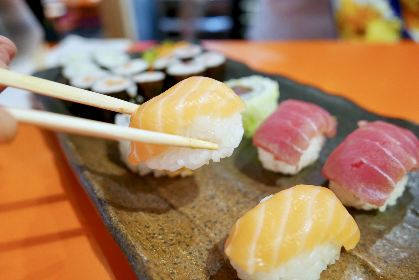 Delicious Nigiri Sushi at Yakinori in Bristol