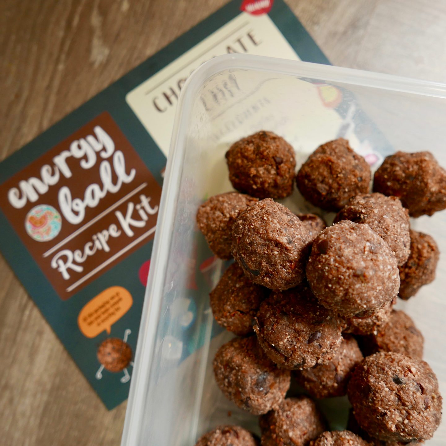 Chocolate Chip Energy Balls from the Energy Ball Recipe Kit