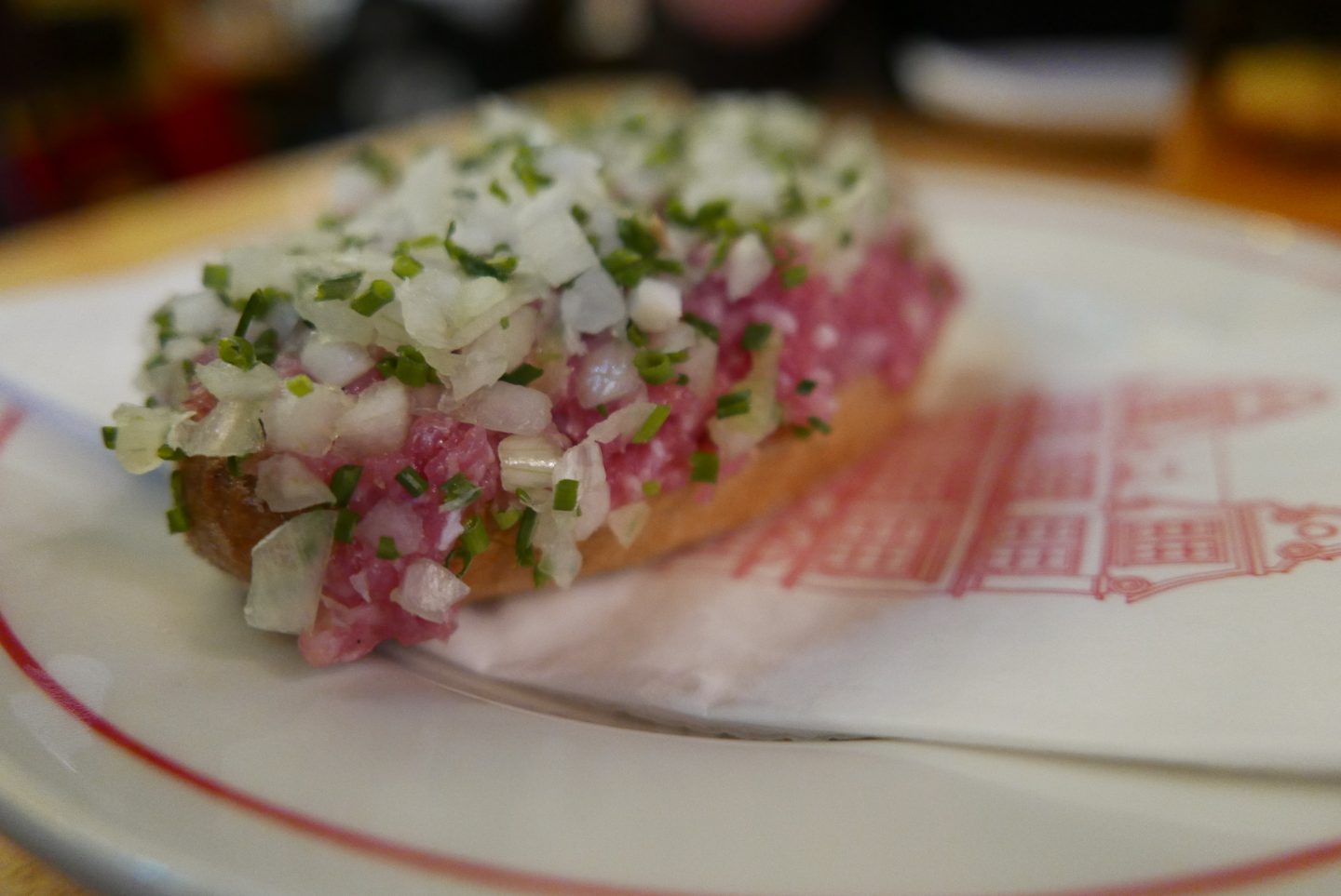 Mettbrütche at Peters Brauhaus in Cologne