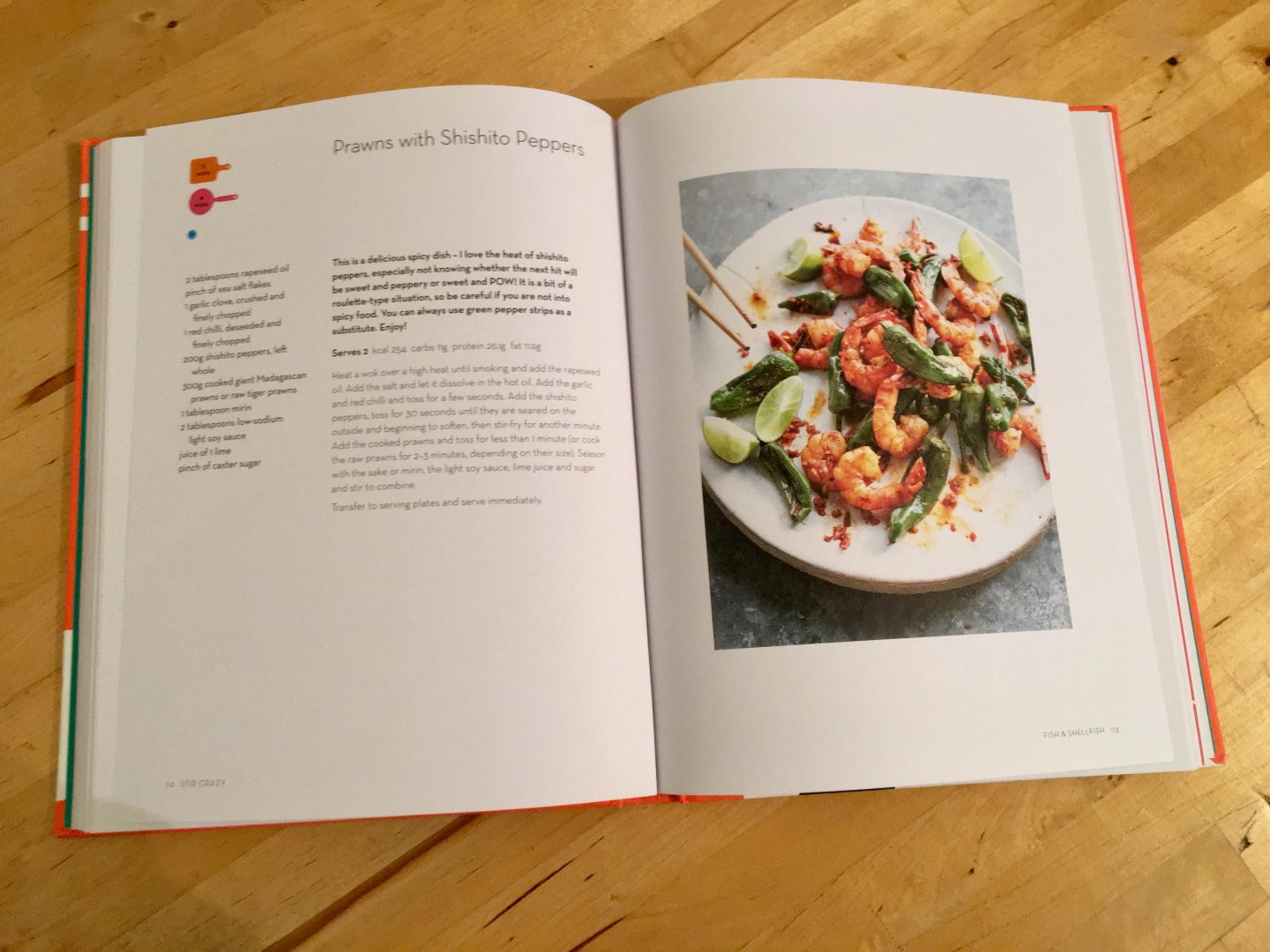 Inside Stir Crazy cookbook from Ching-He Huang