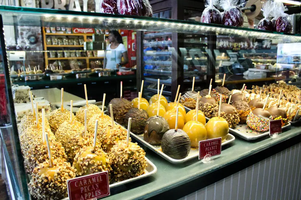 Candy on sale at Candy's in Savannah, Georgia