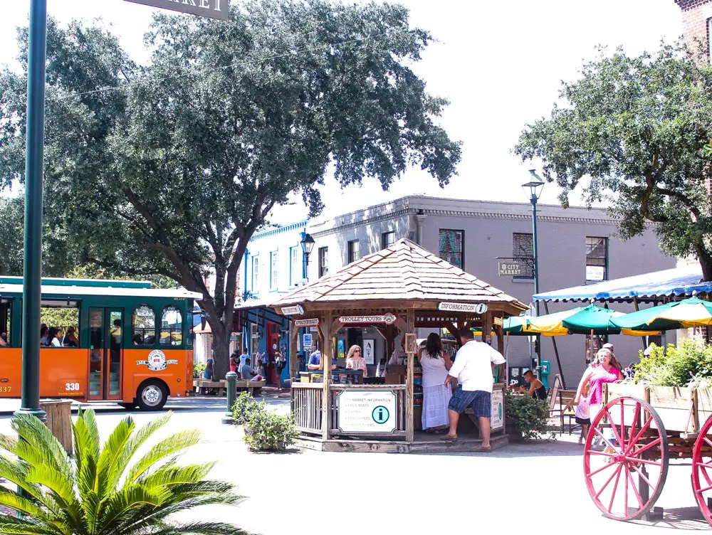 Savannah City Market from the outside