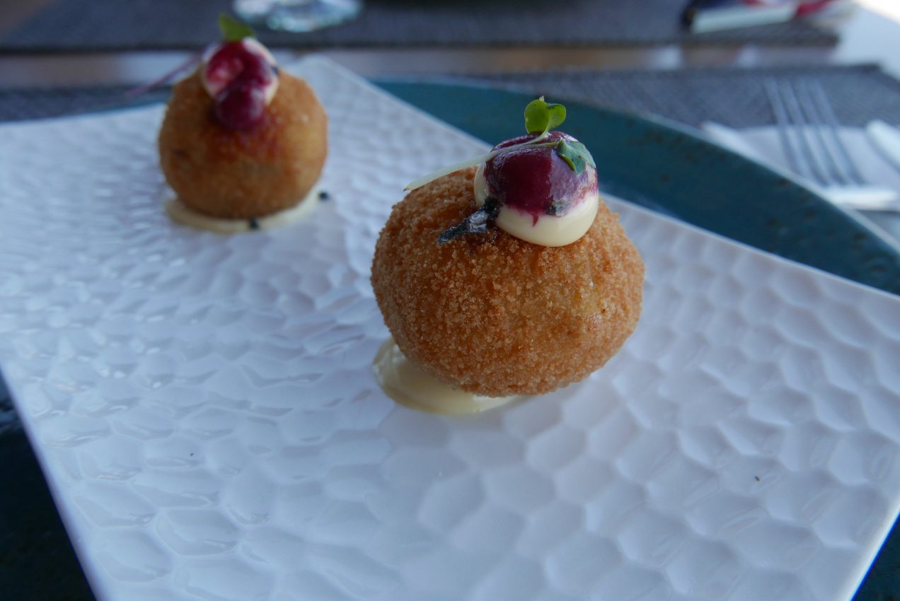 Mushroom Croquetta at Sunahra Beach Club