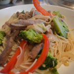 Gressingham duck & noodle stir fry