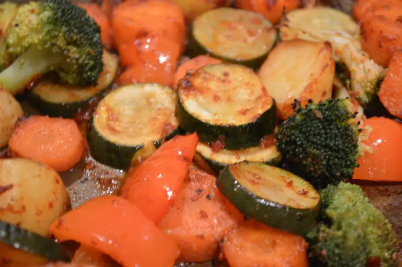 harissa roasted vegetables