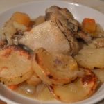 Cold weather chicken casserole