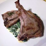 Marcus Wareing’s Griddled Lamb Chops with Creamed Spinach