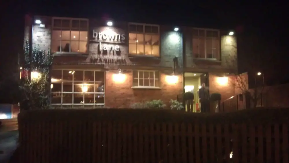 Brown's Lane restaurant in Loughborough