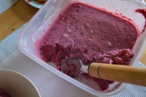 summer berry icecream