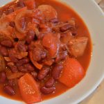 Budget Friendly Spicy Sausage Chilli