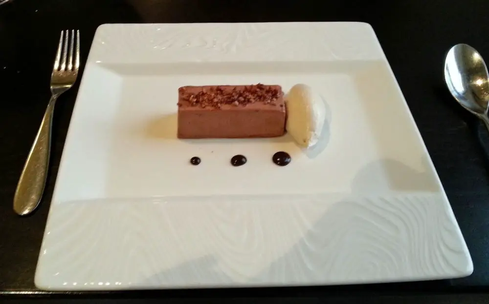 michelin starred chocolate pudding