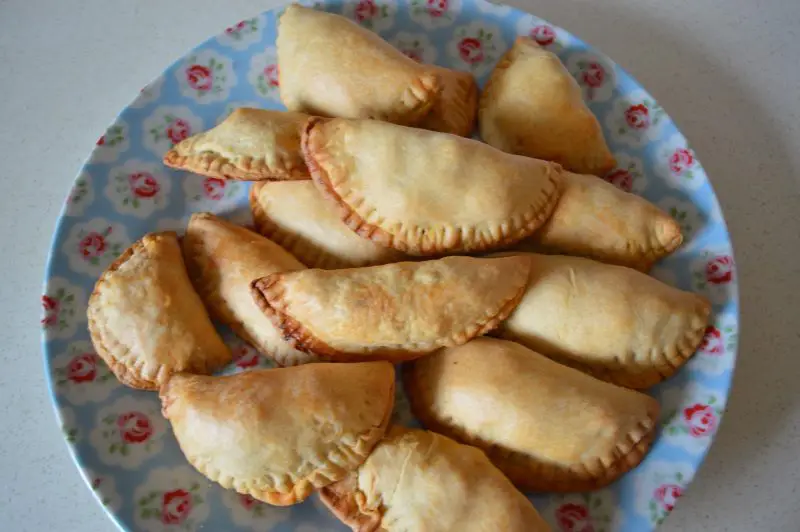 Chorizo and pepper empanadas