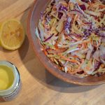 An easy summer coleslaw