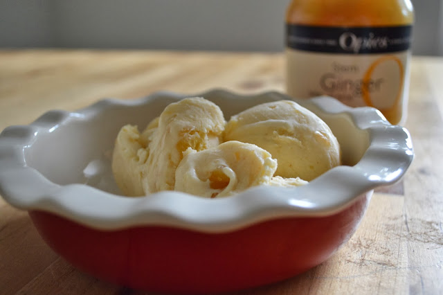 Stem Ginger Ice-cream