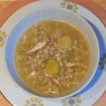 A Hearty Chicken, Leek and Barley Soup