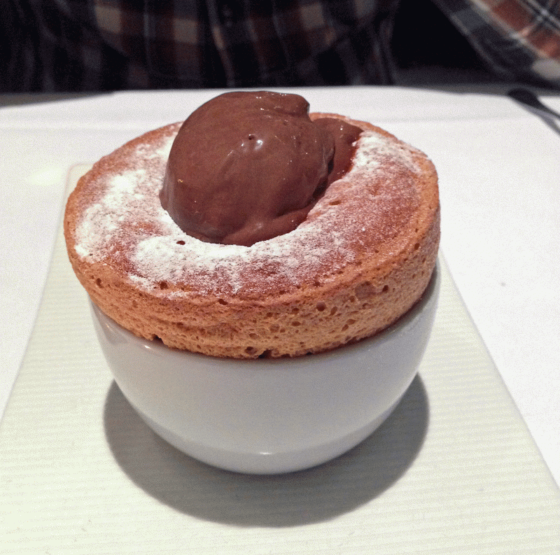 White Chocolate Souffle