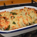 A Lovely Lentil & Spinach pie