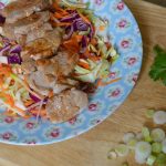 Pork Tenderloin with Asian Style Slaw