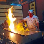 Japanese teppanyaki dining experience