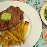 Steak with Garlic & Herb Butter