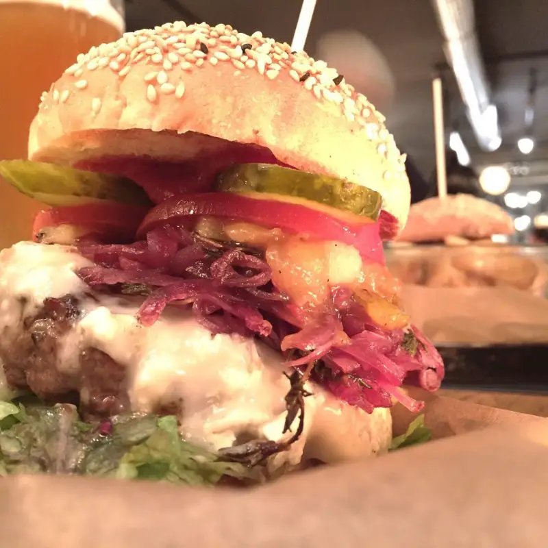 Burgers at Spreegold, Prenlauzer Berg, Berlin