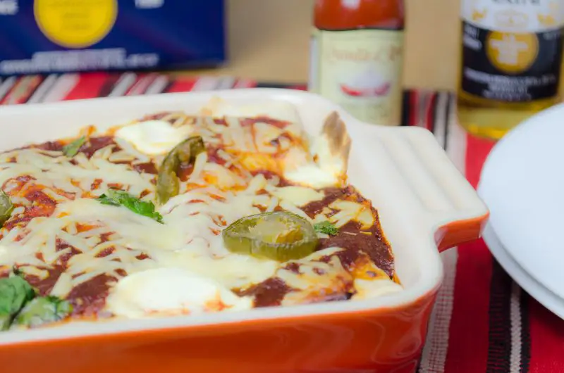 Gingey Bites Mushroom Enchiladas