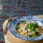 Gennaro’s easy pancetta pasta with peas