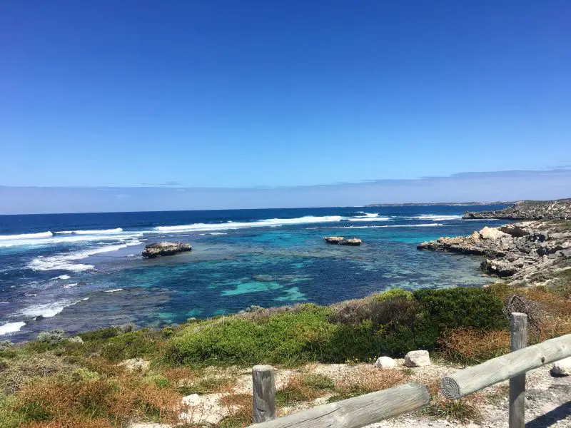 Rottnest Island on a beautifully sunny day