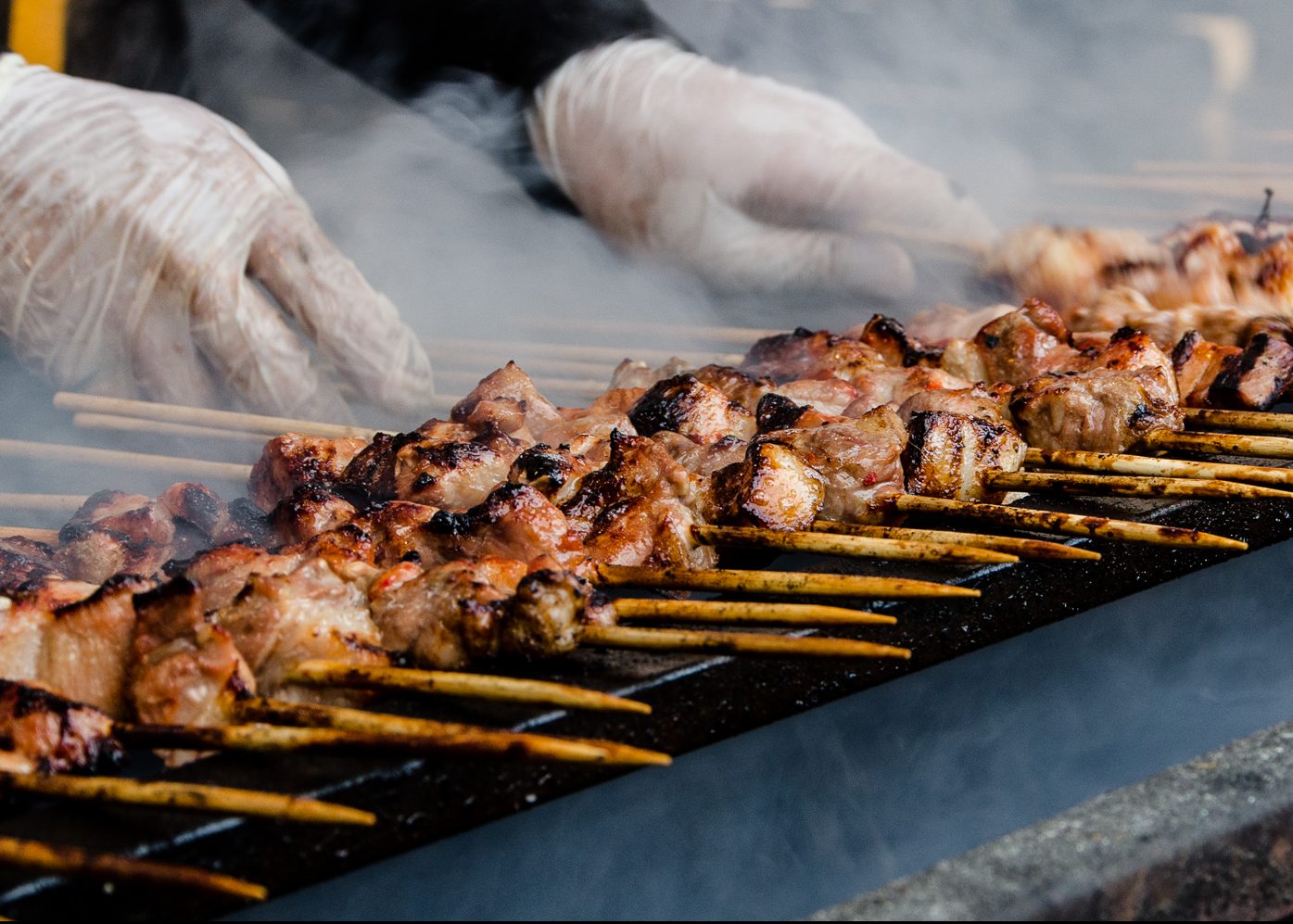 Filipino BBQ at the Melbourne Noodle Night Market