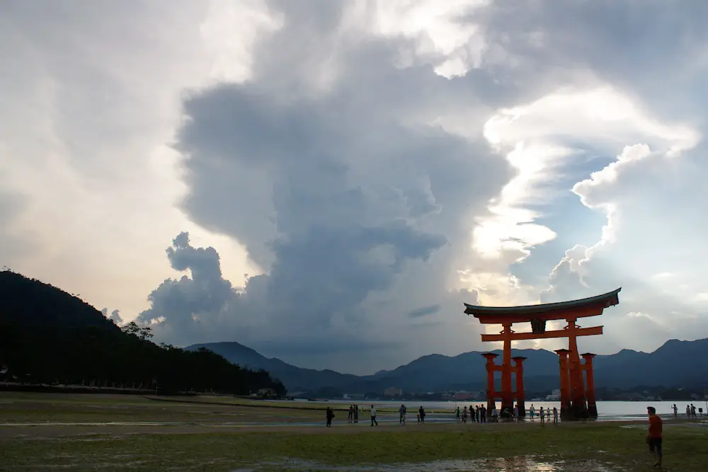 Japan Floating Tori Gate