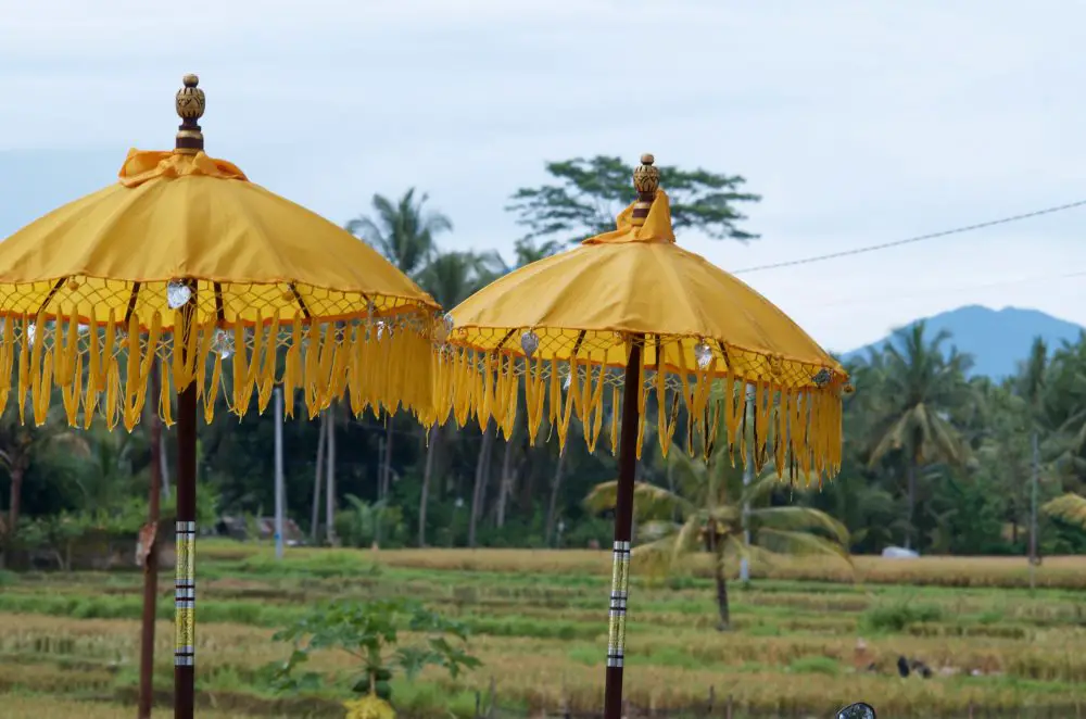 Balinese Umbrellas