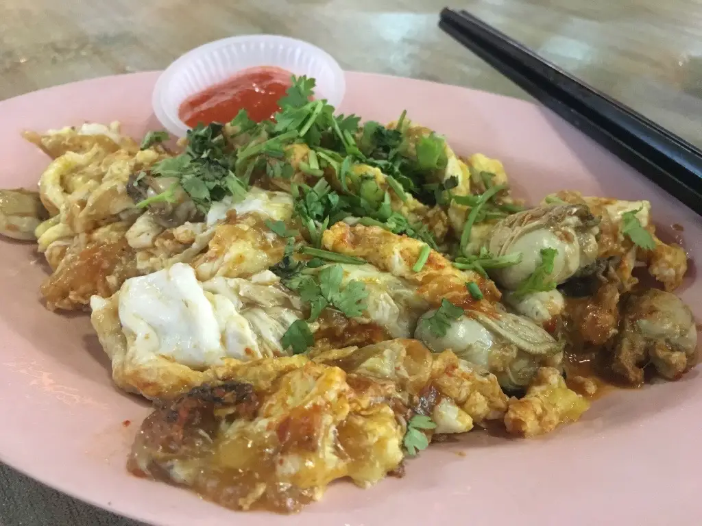 Oh Chien - Oyster Omelette in Penang