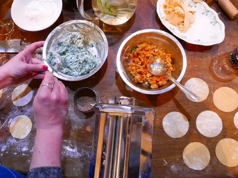 Making pasta