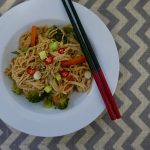 Five Spice Soybean Noodle Stirfry