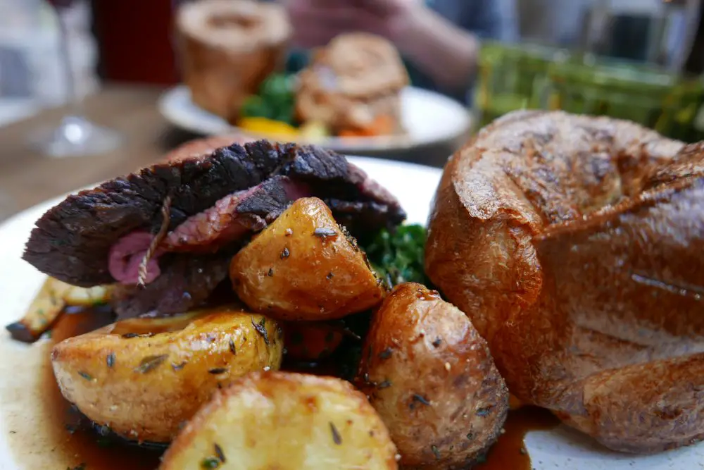 Roast potatoes at 1766 in Bristol