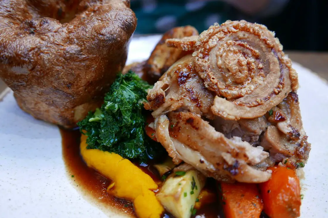 Roast pork at 1766 in Bristol