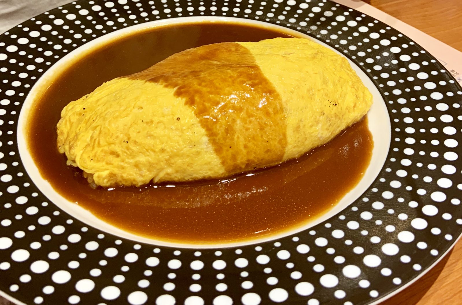 Omurice at Restaurant Star in Kyoto