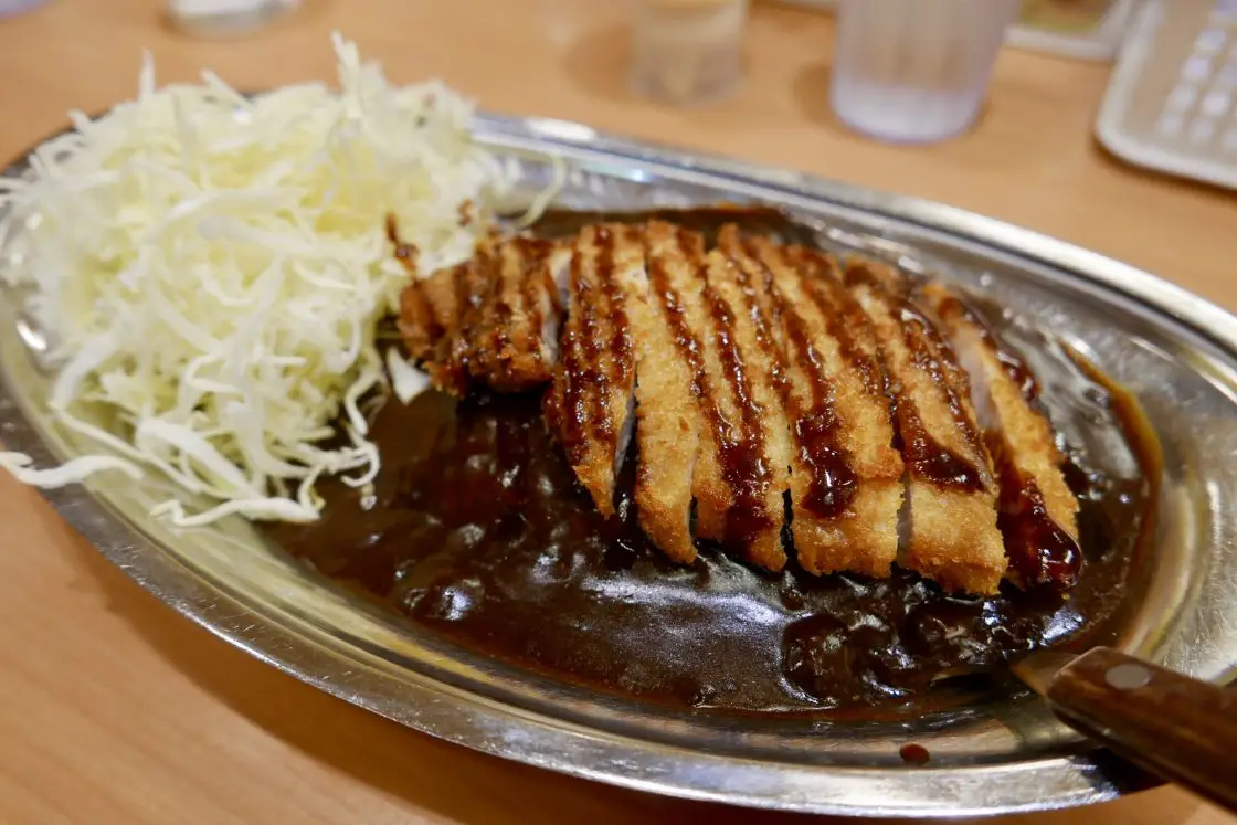 Pork Katsu at Go Go Curry in Tokyo