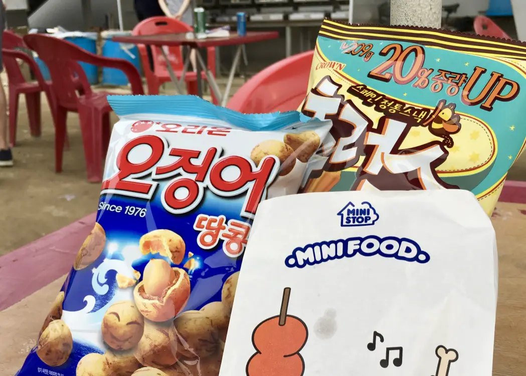 Korean snacks