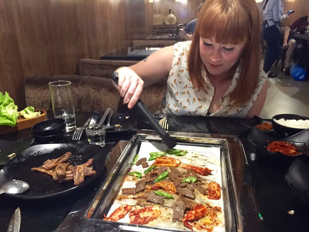 Korean BBQ at Miss Korea in Nottingham