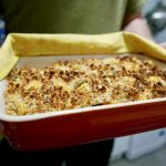 Creamy butternut squash gratin