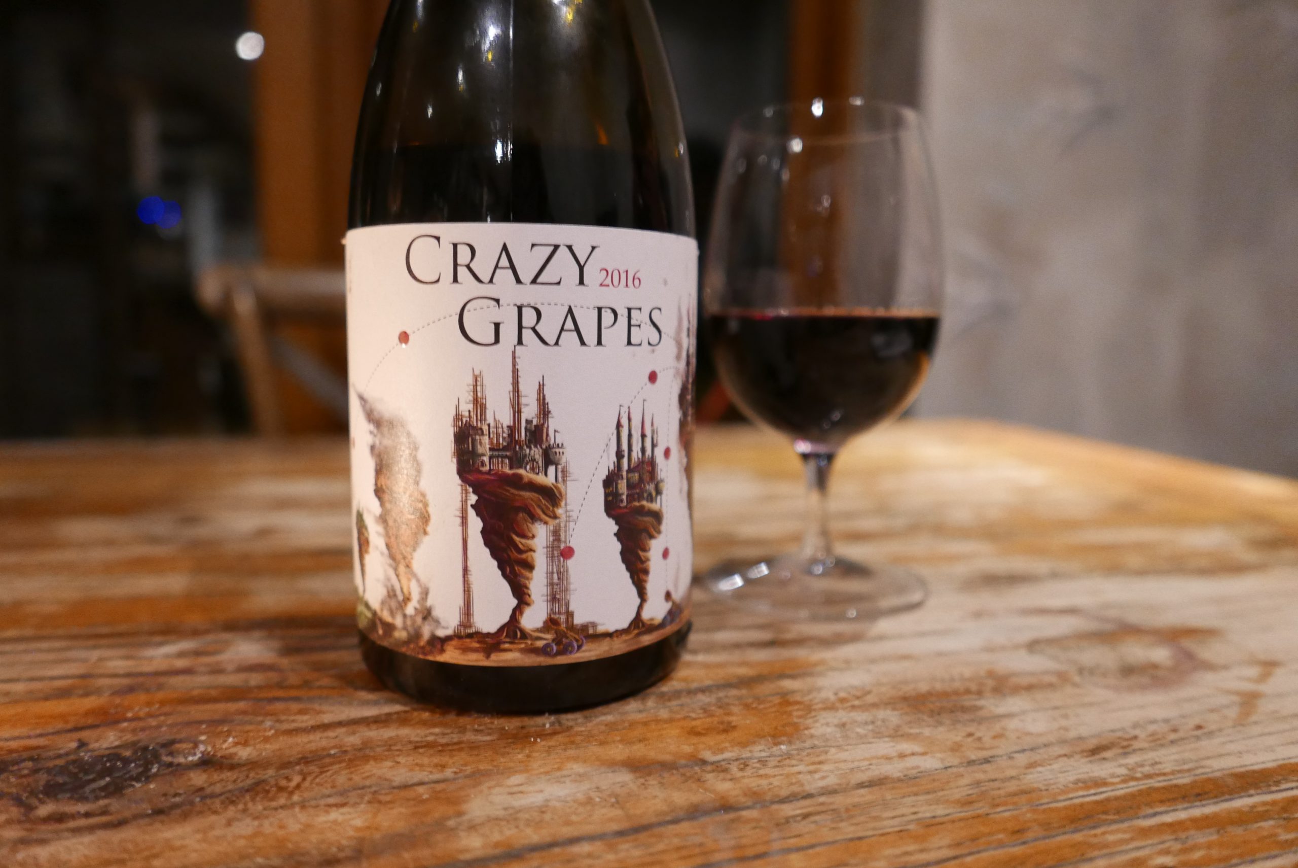 Crazy Grapes wine - highly recommended!